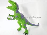 大号巨兽龙恐龙玩具 搪胶动物拉伸长64  高45