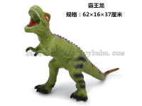 搪胶霸王龙恐龙玩具模型(带IC灯光)