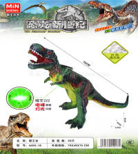 霸王龙搪胶动物发声恐龙搪塑模型