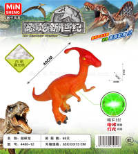 副栉龙搪胶动物发声恐龙搪塑模型