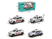 SUV警车（4款）合金车玩具