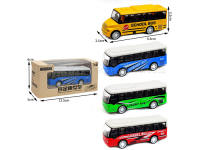 巴士（2款）合金车玩具