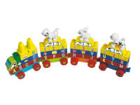 100颗火车 积木玩具 益智玩具