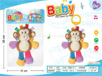 11寸猴子音乐床铃 毛绒玩具婴儿玩具