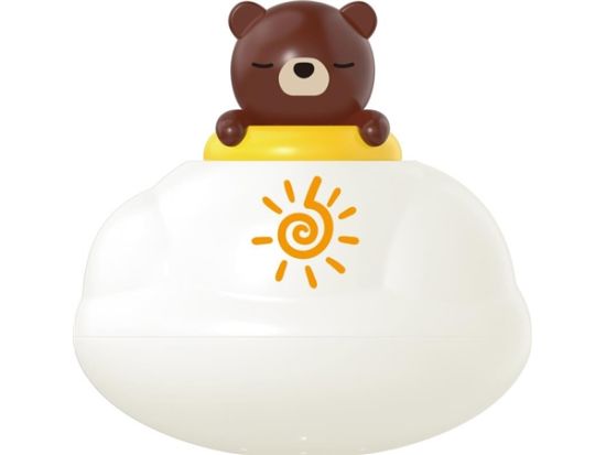 浴室漂浮下雨云朵（棕熊）洗浴玩具