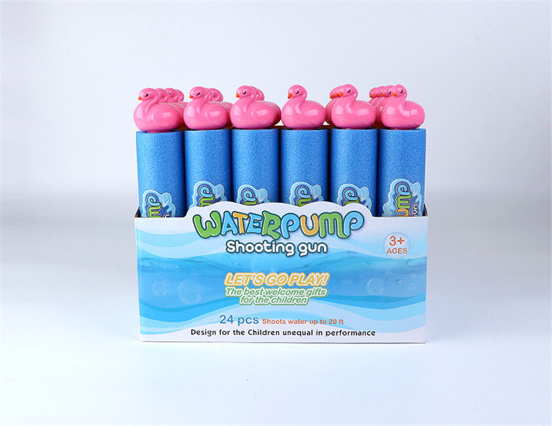 火烈鸟27cm圆形水炮（直径5cm）水抽 水炮水枪玩具
