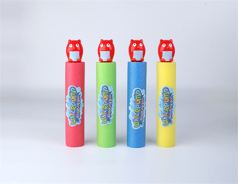 猫头鹰27cm圆形水炮（直径5cm）水抽 水炮水枪玩具