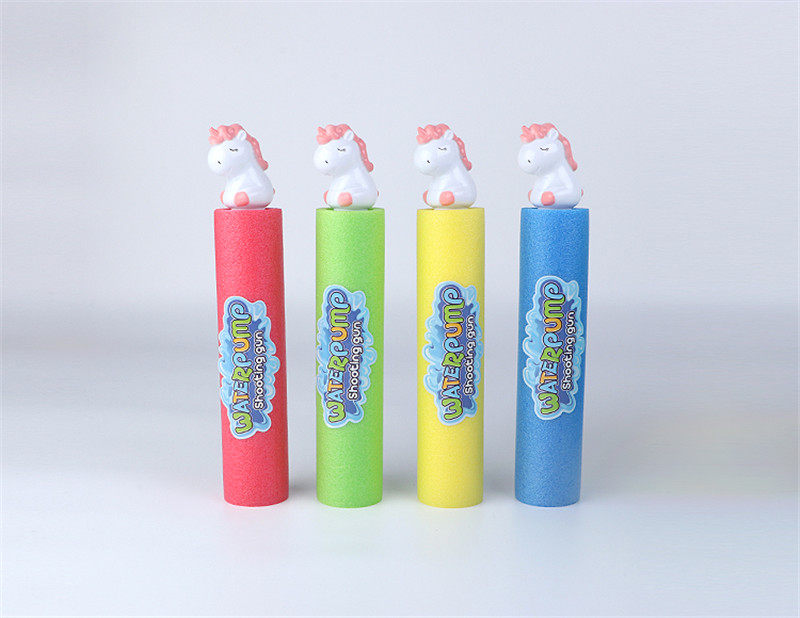 独角兽28cm圆形水炮（直径5cm）水抽 水炮水枪玩具