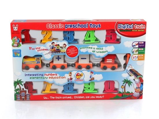 数字火车 益智玩具  幼教玩具