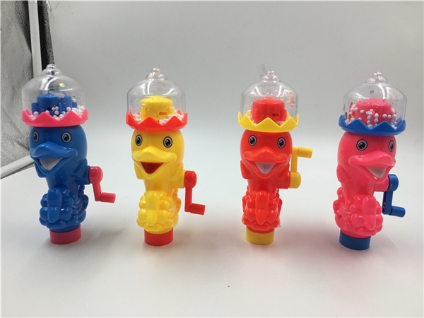 手摇灯光海豚 装糖果玩具 赠品 小玩具_54291N
