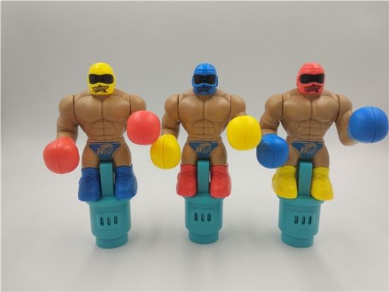 拳击手 装糖果玩具 赠品 小玩具