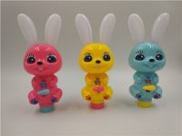 灯光兔子 装糖果玩具 赠品 小玩具