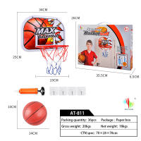 挂壁篮球板铁篮球框套装 篮球体育玩具