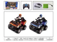 1:12四通开拓者ATV越野遥控摩托车（包电）遥控车玩具