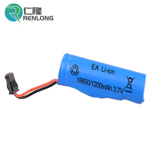 锂电池18650 带线带保护板电池组 可充电电池 玩具配件