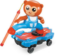 电动灯笼玩具 电动漂移滑板车 小猴