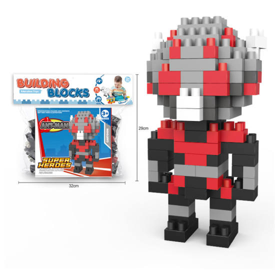 超级英雄-蚁人 大颗粒积木玩具 益智积木玩具（119PCS）