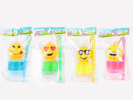 QQ表情灯笼彩虹圈 益智玩具 新奇玩具