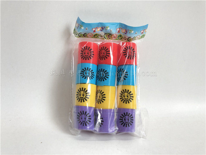 12只太阳花彩虹圈 益智玩具 新奇玩具
