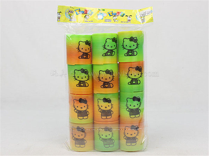HELLO KITTY彩虹圈 益智玩具 新奇玩具