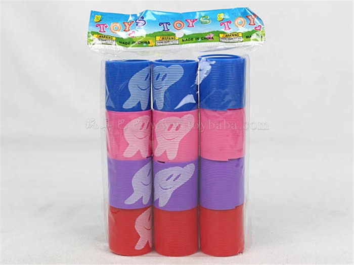 12只4色牙齿彩虹圈 益智玩具 新奇玩具