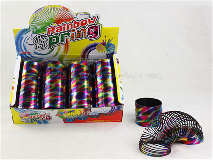 2号圆点镭射彩虹圈 益智玩具 新奇玩具