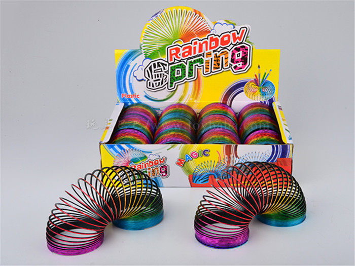2号碎钻镭射彩虹圈 益智玩具 新奇玩具