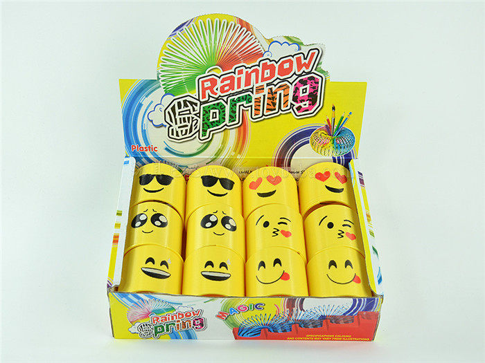 12只QQ表情彩虹圈 益智玩具 新奇玩具