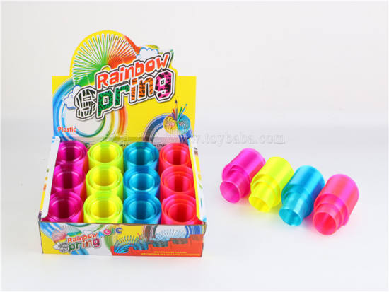 三合一4色透明彩虹圈 益智玩具 新奇玩具