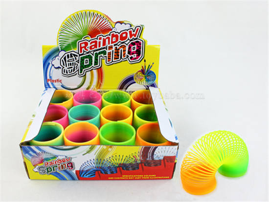 12只圆形彩虹圈 益智玩具 新奇玩具