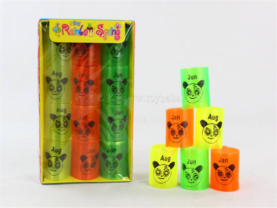 12只熊猫彩虹圈 益智玩具 新奇玩具