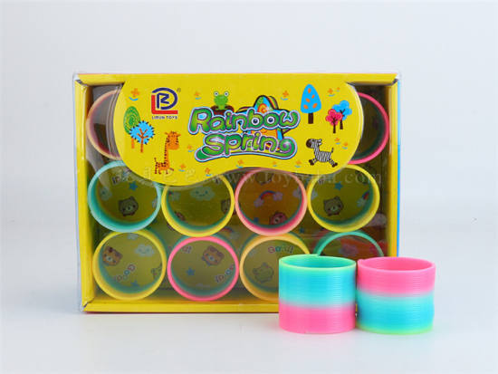 24只圆形彩虹圈 益智玩具 新奇玩具