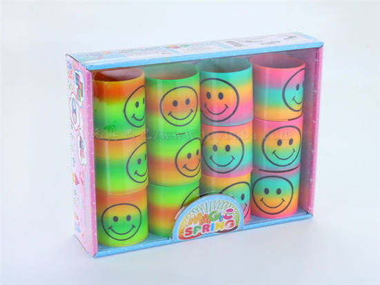 12只笑脸彩虹圈 益智玩具 新奇玩具
