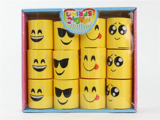 12只QQ表情彩虹圈 益智玩具 新奇玩具