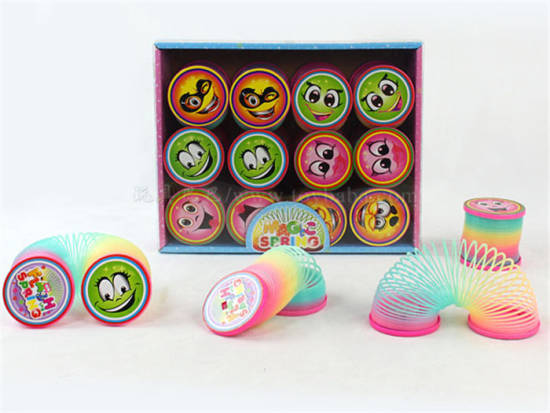 12只4色炫彩彩虹圈 益智玩具 新奇玩具