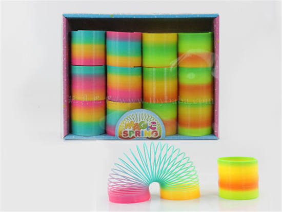 12只圆形彩虹圈 益智玩具 新奇玩具