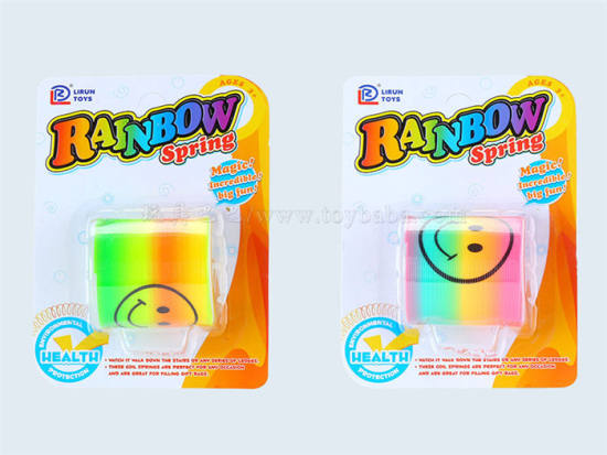 3号笑脸吸板彩虹圈 益智玩具 新奇玩具
