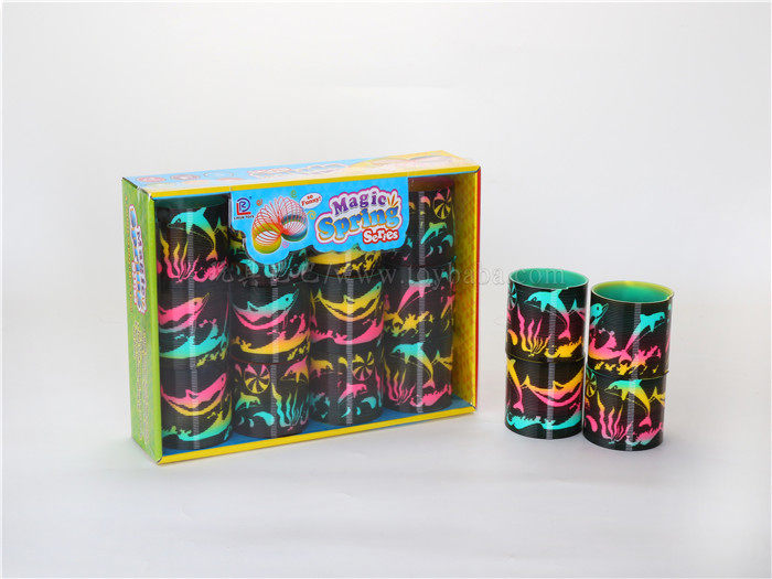 12只印海豚彩虹圈 益智玩具 新奇玩具