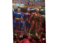 蜘蛛侠、钢铁侠、超人 影视玩具