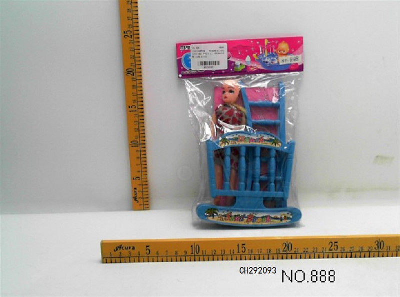 婴儿床配美少女 婴儿玩具