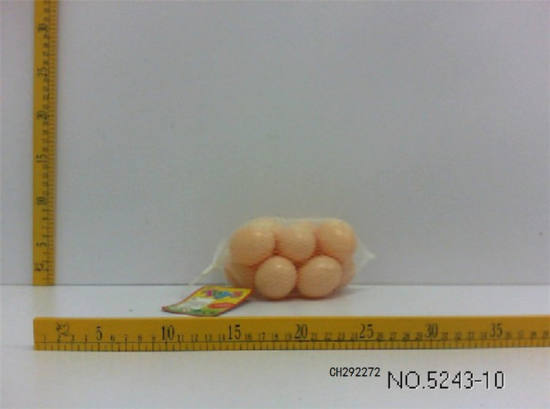 仿真鸡蛋(5.2*4.3cm)(10PCS) 过家家玩具