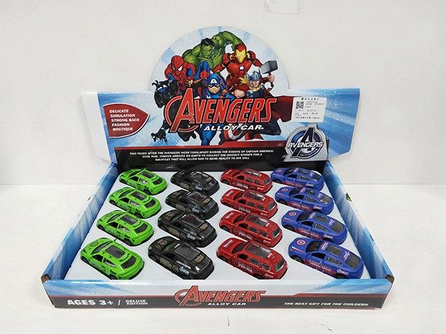 1:48合金跑车车模（16pcs) 合金玩具