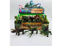 9款吊卡聚氯恐龙混装 恐龙玩具