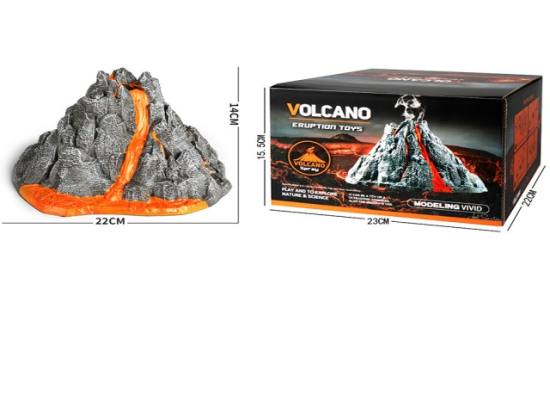 火山模型（可喷雾）