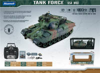 (USA M60) 1:18遥控坦克 遥控车玩具  美国M60军绿色