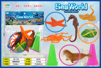 套圈海底世界 海洋动物玩具