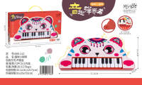 22键猫咪仿真电子琴钢琴玩具电子琴玩具