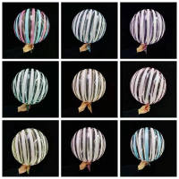 18寸透明网红波波球气球水晶系列