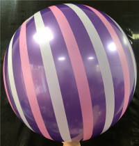 18寸透明网红波波球气球金属系列