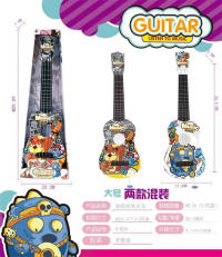 涂鸦大号吉他玩具 尤克里里 乐器玩具音乐玩具